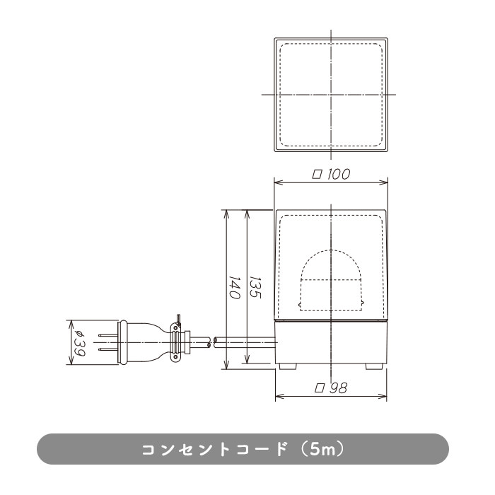 ǥ饤 󥻥 LED 60Wŵ忧 5