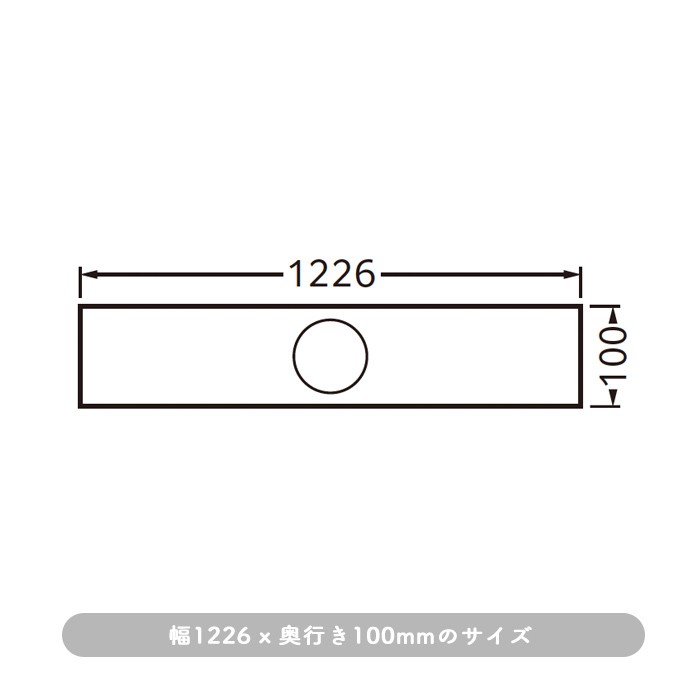 インテリアライトキッチンベースライト 簡単取付  | 電球色・FLR40W x 2灯相当のディテール写真2
