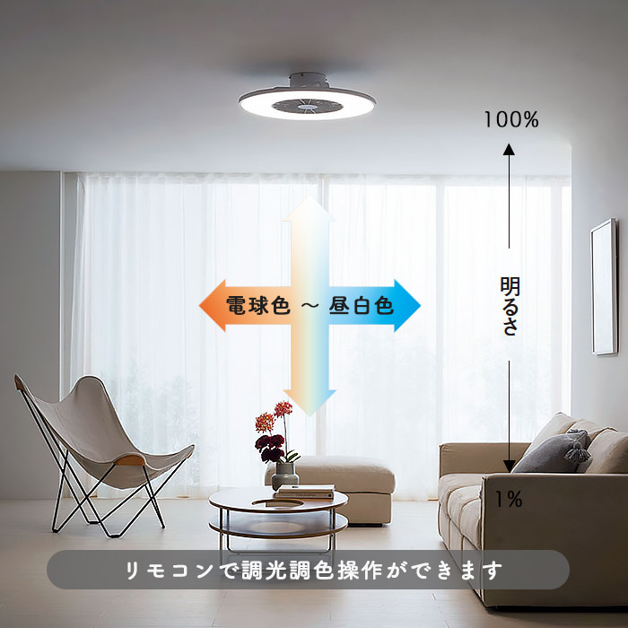 未使用品】 ＯＤＥＬＩＣ シーリングファン BT FLAT FAN O3 オゾン発生器付き LED一体型 電球色〜昼光色 簡易取付A 引掛シーリング  Bluetooth調光 調色 R15高演色LED チャコールグレー色 〜8畳 リモコン付き スイッチ別売 OL291275BR