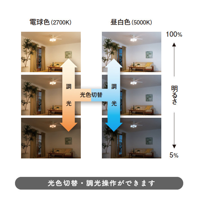 AC.インテリアファン ～10畳・ホワイト リモコン付き インテリア照明の通販 照明のライティングファクトリー