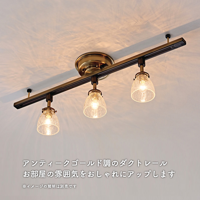 アンティーク調ダクトレール