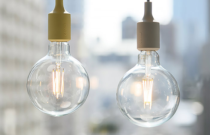 LED電球の使用例