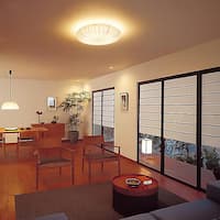 調光調色リモコン付のモダン和シーリングライト・各タイプ
