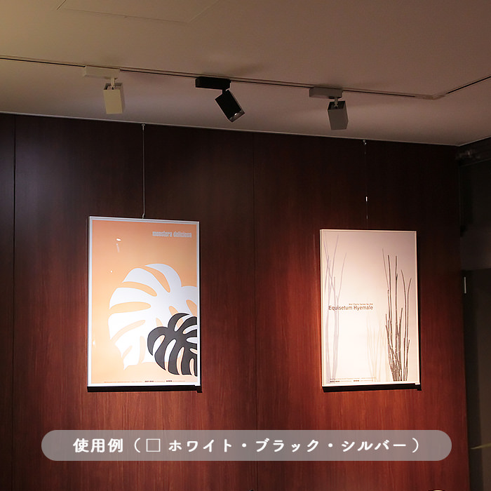 絵画を照らすスポットライト